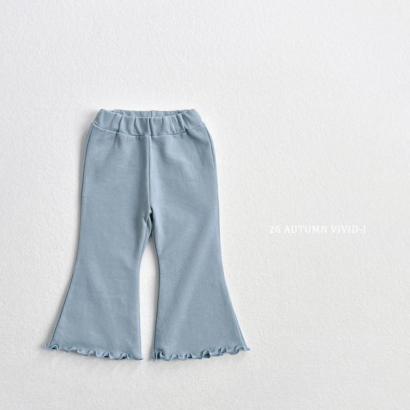 Vivid I - Korean Children Fashion - #kidsstore - Muji Span Flare Pants - 7