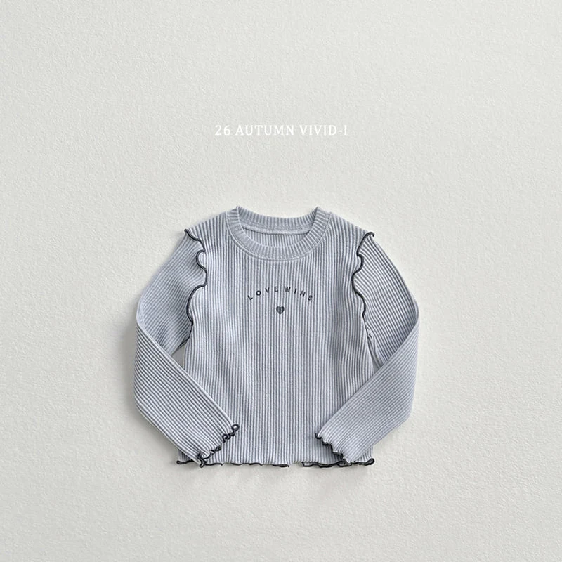Vivid I - Korean Children Fashion - #kidsstore - Love One's Lalla Tee - 5
