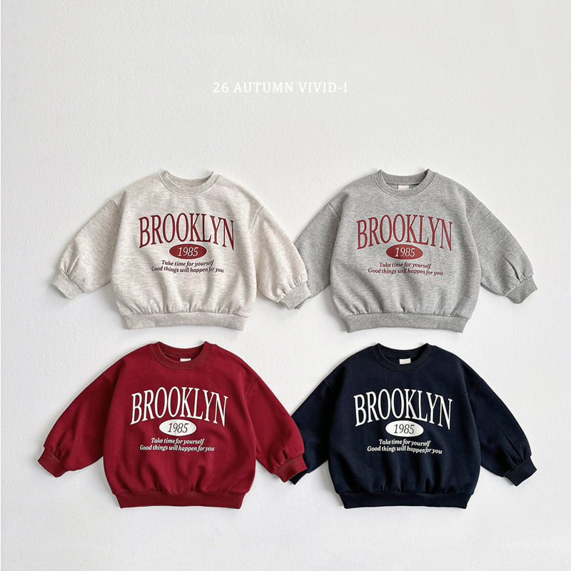 Vivid I - Korean Children Fashion - #kidsstore - Brooklyn Sweatshirt