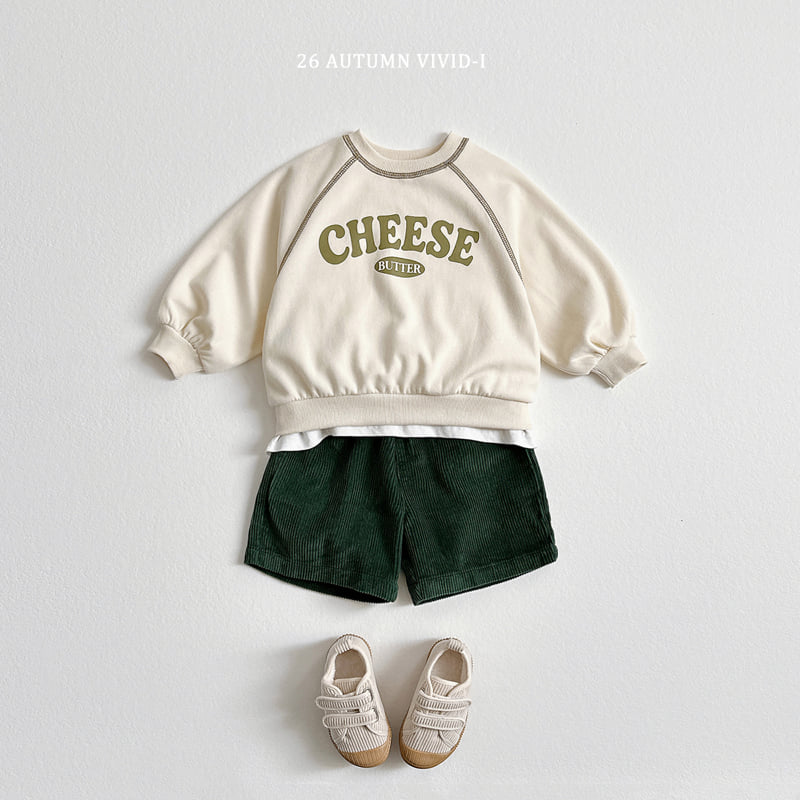 Vivid I - Korean Children Fashion - #kidsstore - Cheese Stitch Sweatshirt - 10