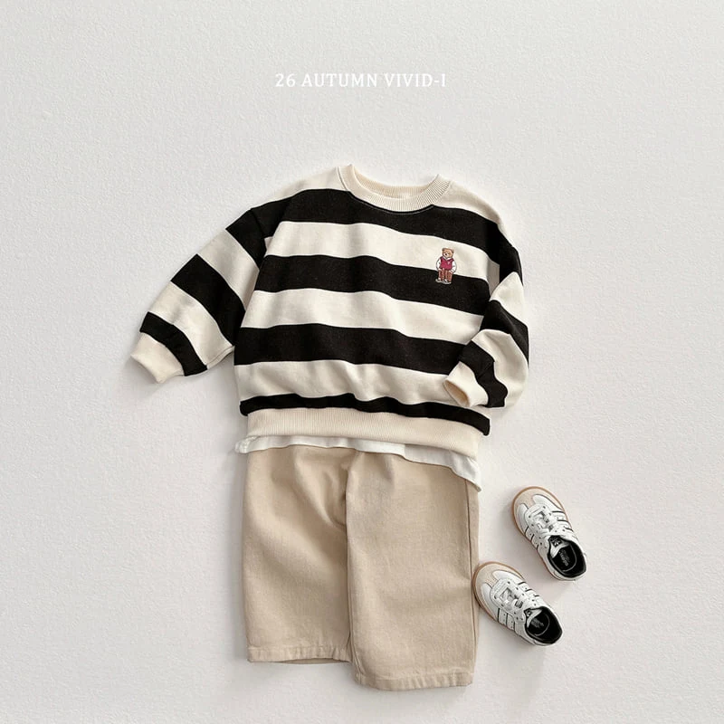 Vivid I - Korean Children Fashion - #kidsstore - Cotton Bio Pants - 8