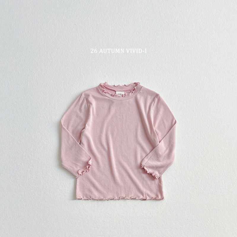 Vivid I - Korean Children Fashion - #kidsshorts - Soft Girls Lalla Tee - 4
