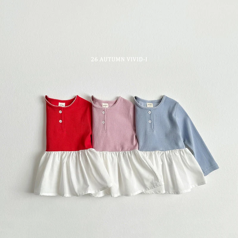 Vivid I - Korean Children Fashion - #kidsstore - Pincot Mini One-piece - 3