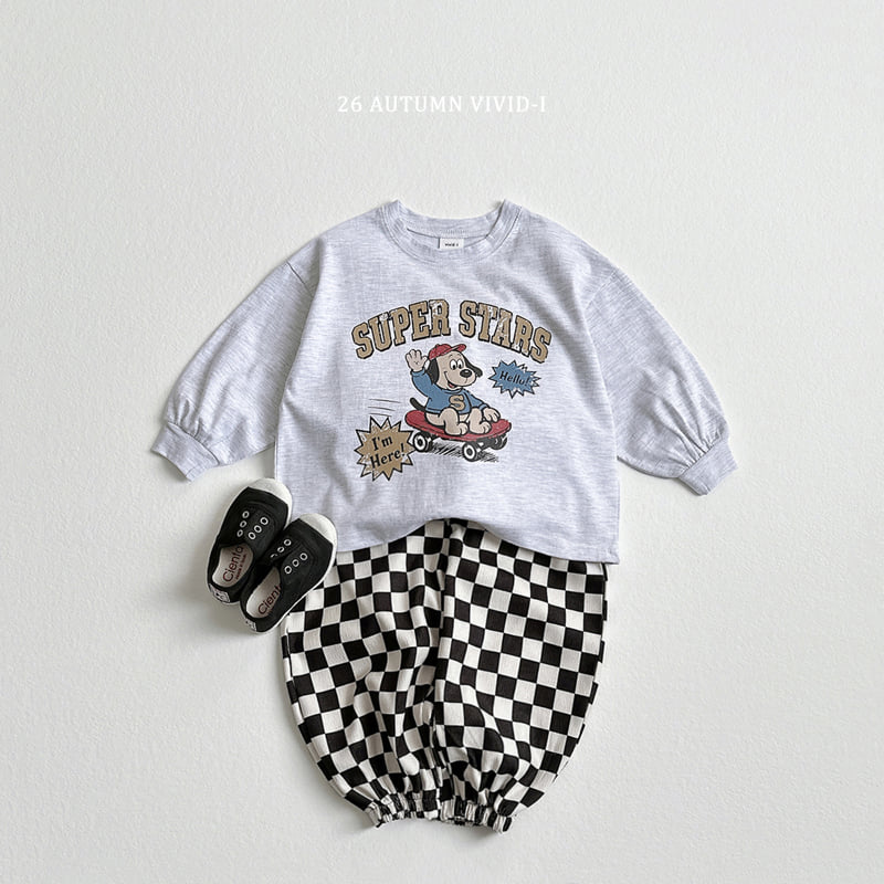 Vivid I - Korean Children Fashion - #kidzfashiontrend - Super Dog Single Tee - 9