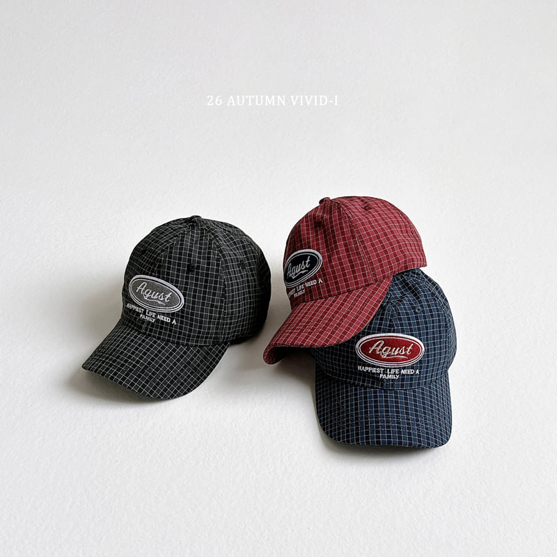 Vivid I - Korean Children Fashion - #kidzfashiontrend - Acoustic Check Cap - 5