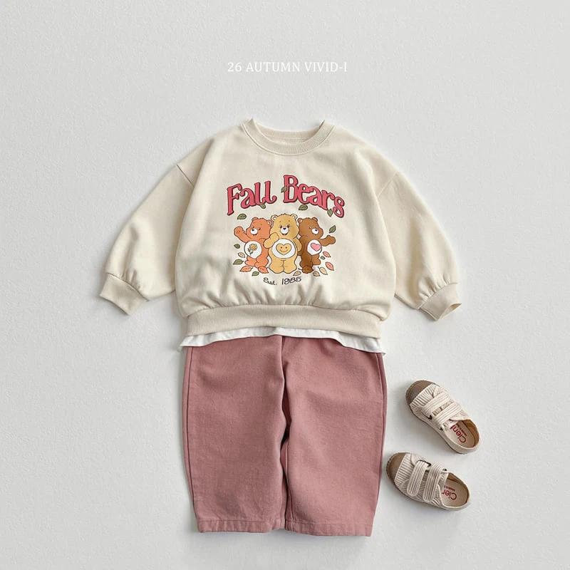 Vivid I - Korean Children Fashion - #kidzfashiontrend - Cotton Bio Pants - 9