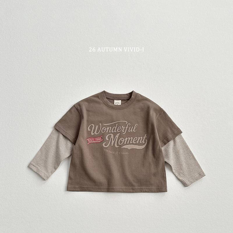 Vivid I - Korean Children Fashion - #kidzfashiontrend - Wonderful Double-layered Tee - 3
