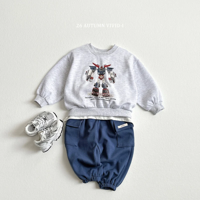 Vivid I - Korean Children Fashion - #kidsstore - Label Cargo Jogger Pants - 4
