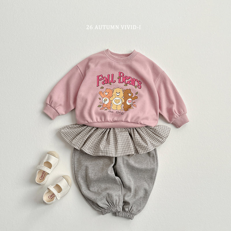 Vivid I - Korean Children Fashion - #kidzfashiontrend - Fall Bear Sweatshirt - 10