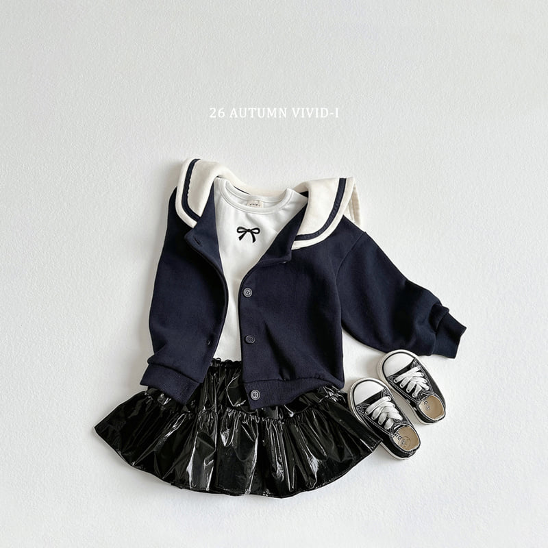 Vivid I - Korean Children Fashion - #littlefashionista - Popcorn Glossy Flare Skirt - 12