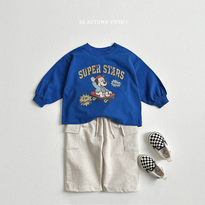 Vivid I - Korean Children Fashion - #littlefashionista - Super Dog Single Tee - 11