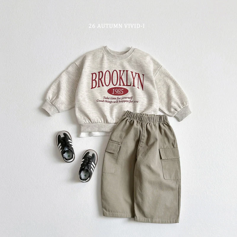 Vivid I - Korean Children Fashion - #Kfashion4kids - Brooklyn Sweatshirt - 4