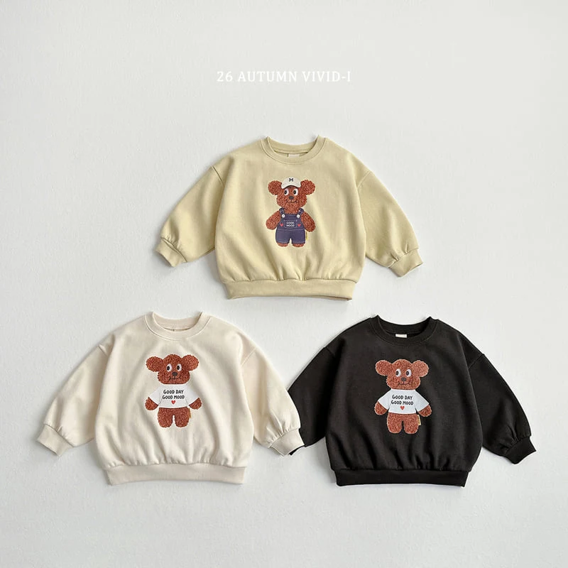 Vivid I - Korean Children Fashion - #littlefashionista - Poodle Sweatshirt - 3