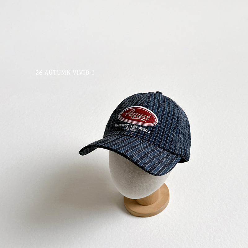 Vivid I - Korean Children Fashion - #littlefashionista - Acoustic Check Cap - 7