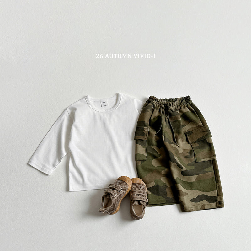 Vivid I - Korean Children Fashion - #littlefashionista - One Plus One Single Tee - 12