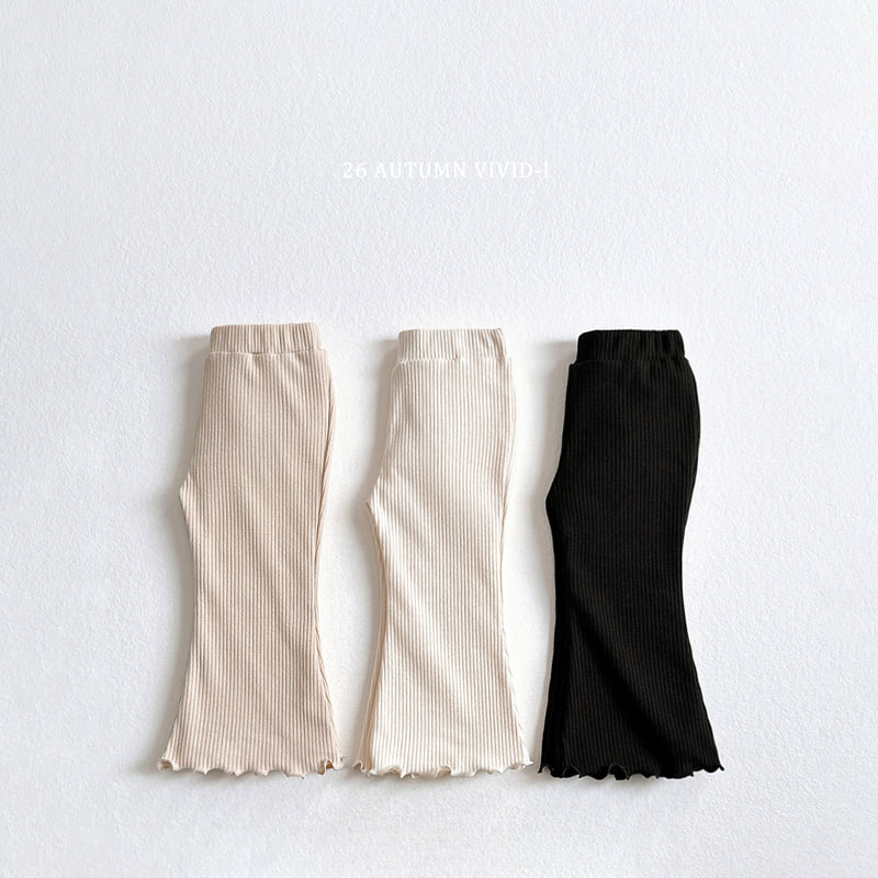 Vivid I - Korean Children Fashion - #littlefashionista - Gold Span Flare Pants