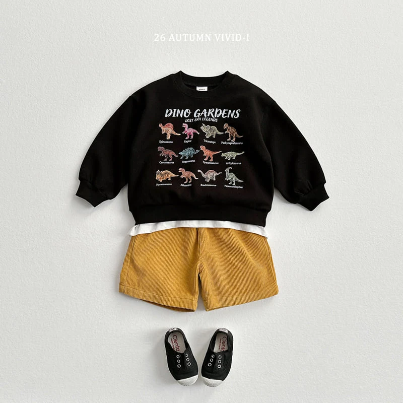Vivid I - Korean Children Fashion - #littlefashionista - Corduroy Shorts - 9
