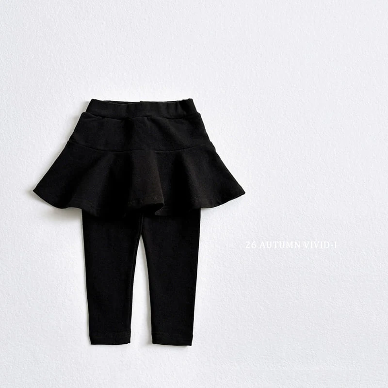Vivid I - Korean Children Fashion - #Kfashion4kids - BB Skirt Leggings - 4