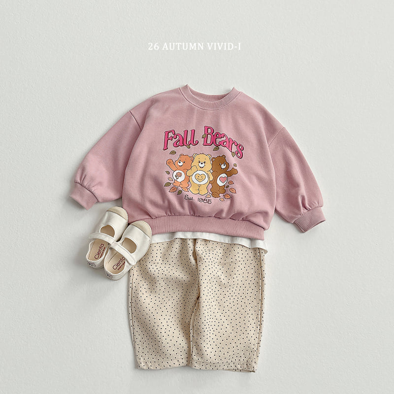 Vivid I - Korean Children Fashion - #littlefashionista - Fall Bear Sweatshirt - 12