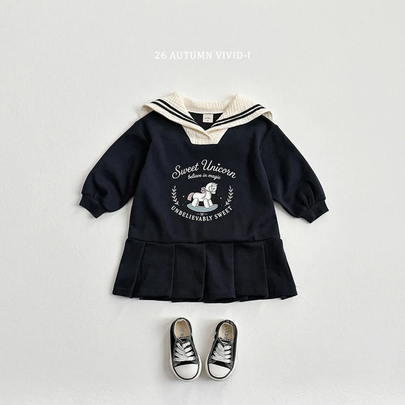 Vivid I - Korean Children Fashion - #littlefashionista - Pony Sera One-piece - 8