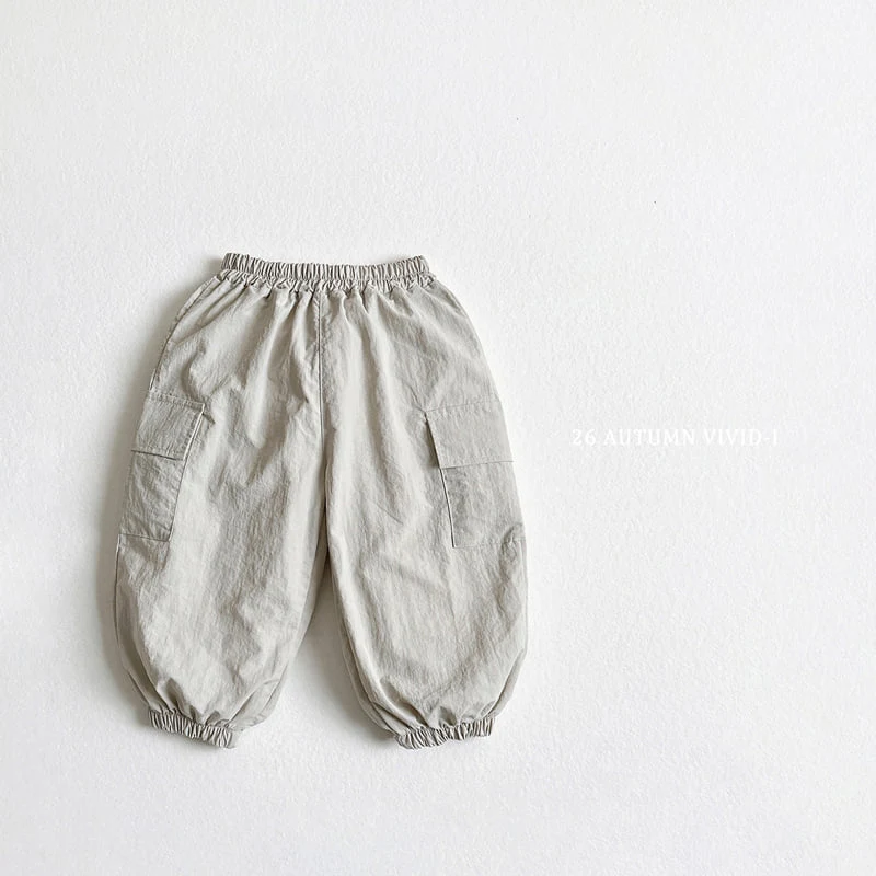 Vivid I - Korean Children Fashion - #magicofchildhood - Cargo Parachute Jogger Pants - 6