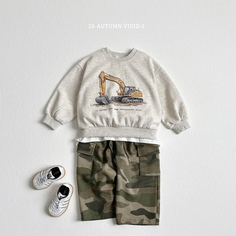 Vivid I - Korean Children Fashion - #magicofchildhood - Retro Car Sweatshirt - 11