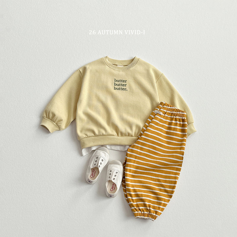 Vivid I - Korean Children Fashion - #magicofchildhood - Stripe Jogger Pants - 5