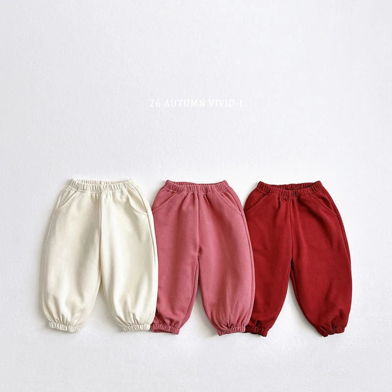 Vivid I - Korean Children Fashion - #littlefashionista - Vivid Jogger Pants - 4