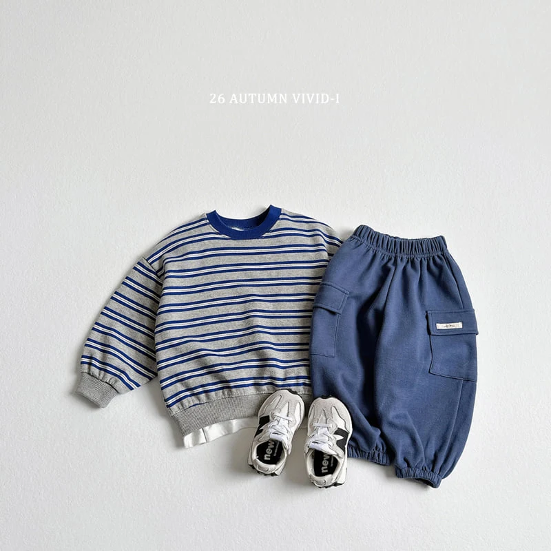 Vivid I - Korean Children Fashion - #magicofchildhood - Label Cargo Jogger Pants - 7