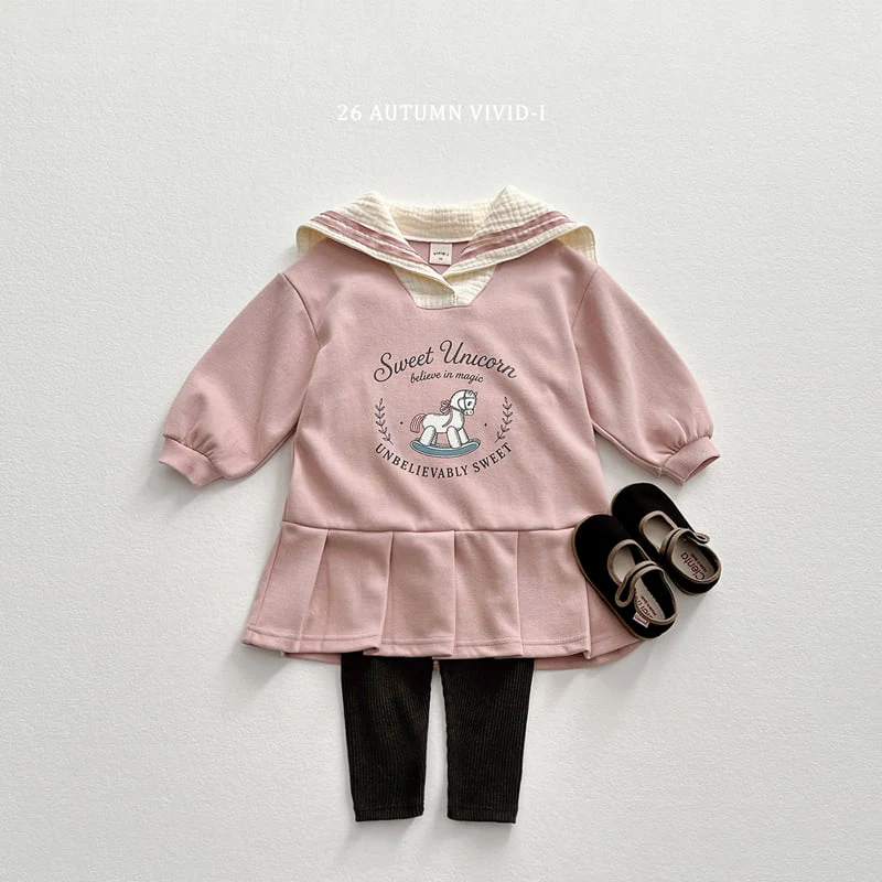 Vivid I - Korean Children Fashion - #magicofchildhood - Pony Sera One-piece - 9