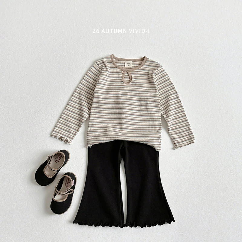 Vivid I - Korean Children Fashion - #minifashionista - Muji Span Flare Pants - 12