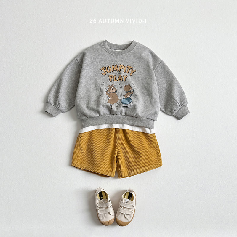Vivid I - Korean Children Fashion - #minifashionista - Jumping Dog Sweatshirt - 5