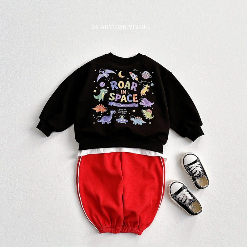 Vivid I - Korean Children Fashion - #minifashionista - Line Training Jogger Pants - 10