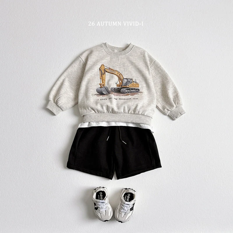 Vivid I - Korean Children Fashion - #minifashionista - Retro Car Sweatshirt - 12