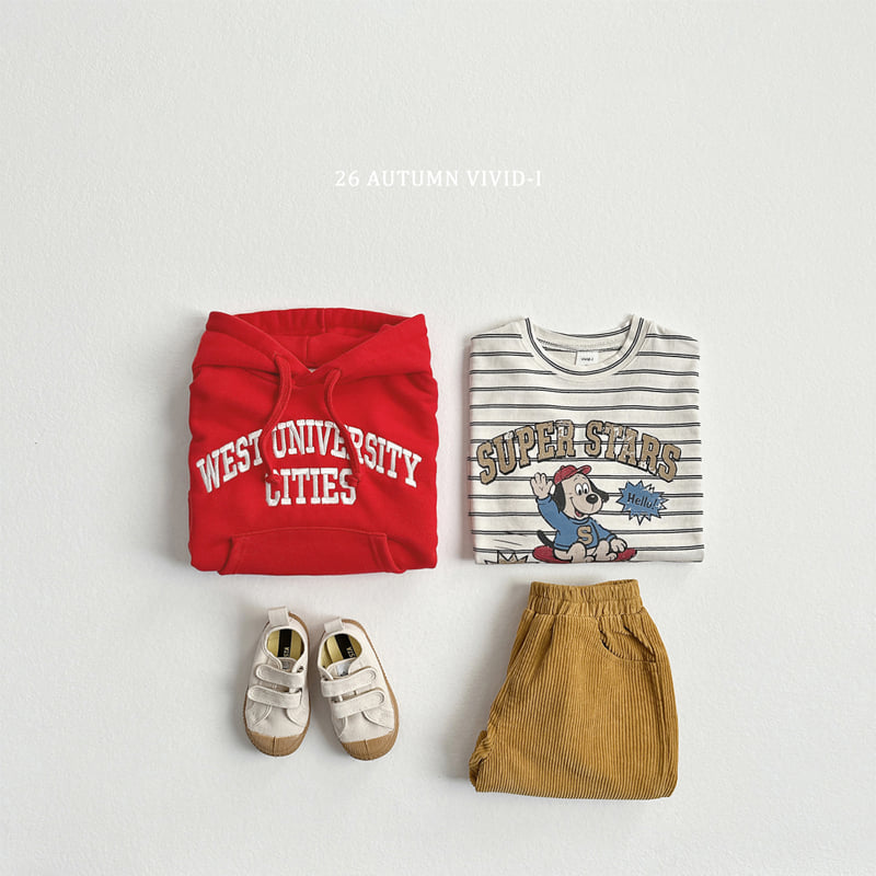 Vivid I - Korean Children Fashion - #minifashionista - West Hooded Sweatshirt - 9