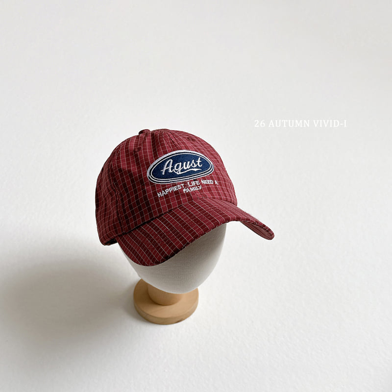 Vivid I - Korean Children Fashion - #minifashionista - Acoustic Check Cap - 9