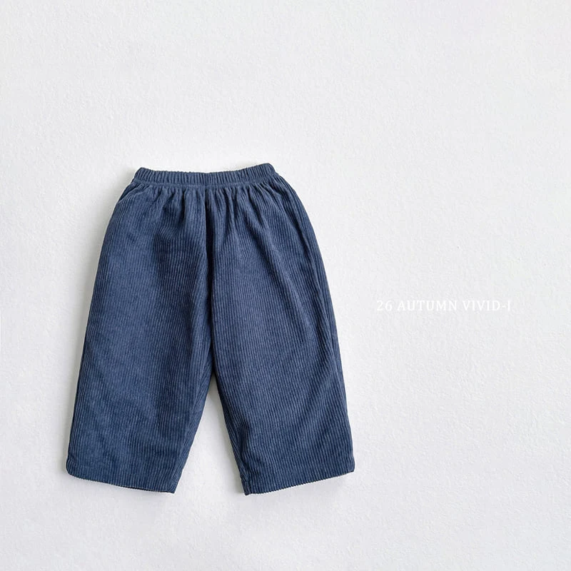 Vivid I - Korean Children Fashion - #minifashionista - Corduroy Pants - 5
