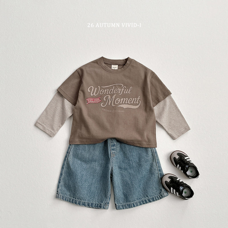 Vivid I - Korean Children Fashion - #minifashionista - Wonderful Double-layered Tee - 7