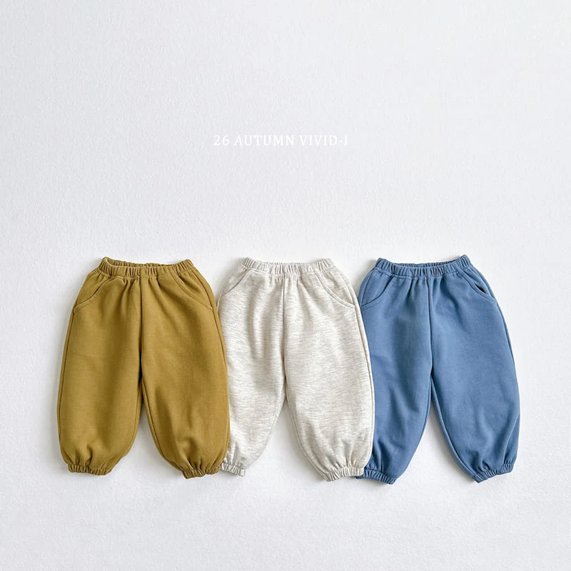 Vivid I - Korean Children Fashion - #minifashionista - Vivid Jogger Pants - 5