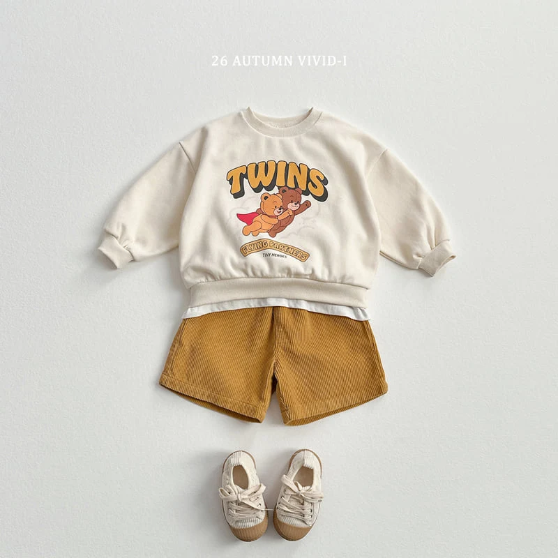 Vivid I - Korean Children Fashion - #minifashionista - Corduroy Shorts - 11