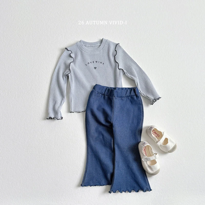 Vivid I - Korean Children Fashion - #prettylittlegirls - Love One's Lalla Tee - 11