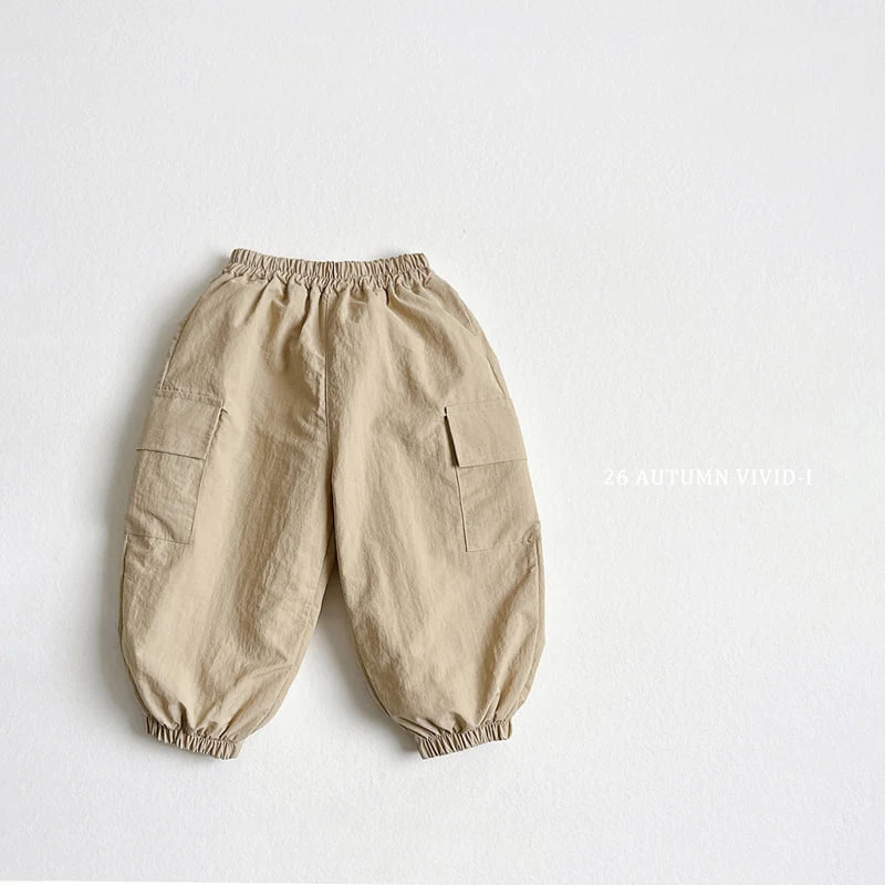 Vivid I - Korean Children Fashion - #prettylittlegirls - Cargo Parachute Jogger Pants - 8