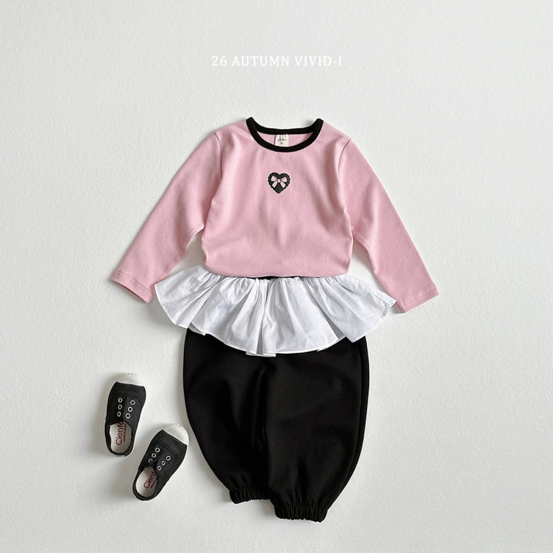 Vivid I - Korean Children Fashion - #prettylittlegirls - Tutu Frill Jogger Pants - 12