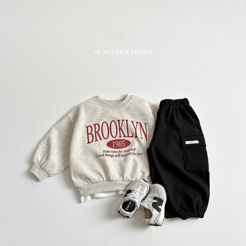 Vivid I - Korean Children Fashion - #prettylittlegirls - Brooklyn Sweatshirt - 7
