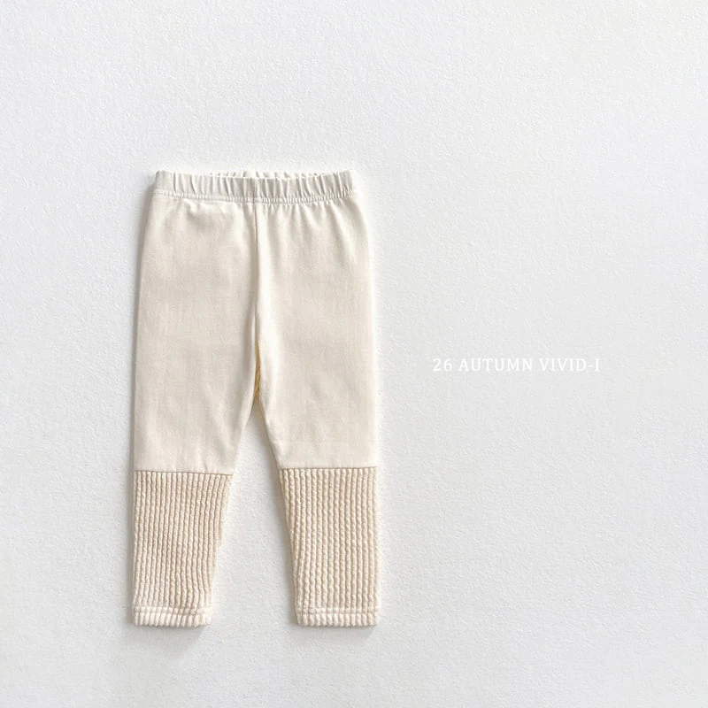 Vivid I - Korean Children Fashion - #minifashionista - Soft Warmer Leggings - 4