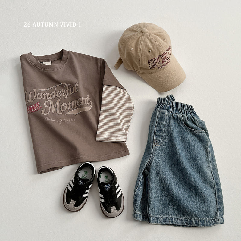 Vivid I - Korean Children Fashion - #prettylittlegirls - Wonderful Double-layered Tee - 8