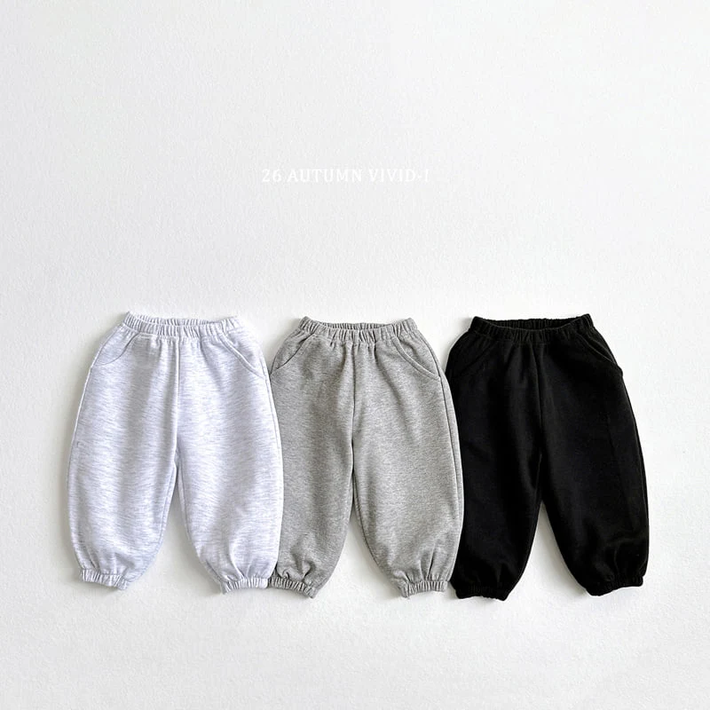 Vivid I - Korean Children Fashion - #prettylittlegirls - Vivid Jogger Pants - 6