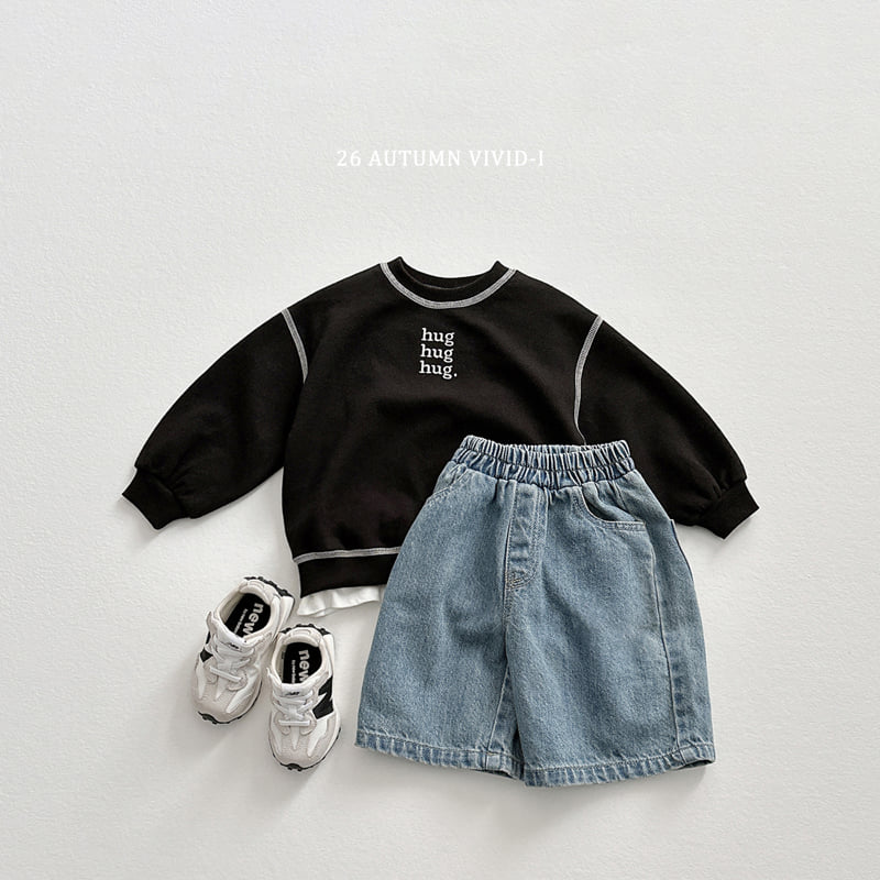 Vivid I - Korean Children Fashion - #prettylittlegirls - Denim Shorts - 10