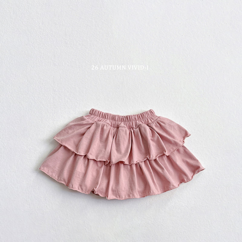 Vivid I - Korean Children Fashion - #stylishchildhood - Can Can Bloomer Skirt - 6