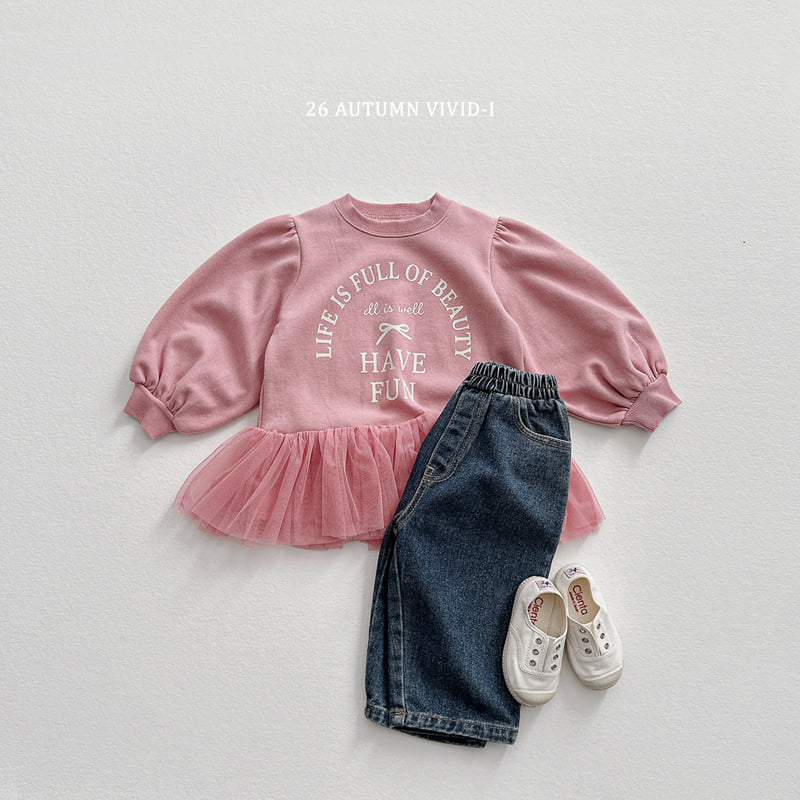 Vivid I - Korean Children Fashion - #stylishchildhood - Tutu One-piece - 6
